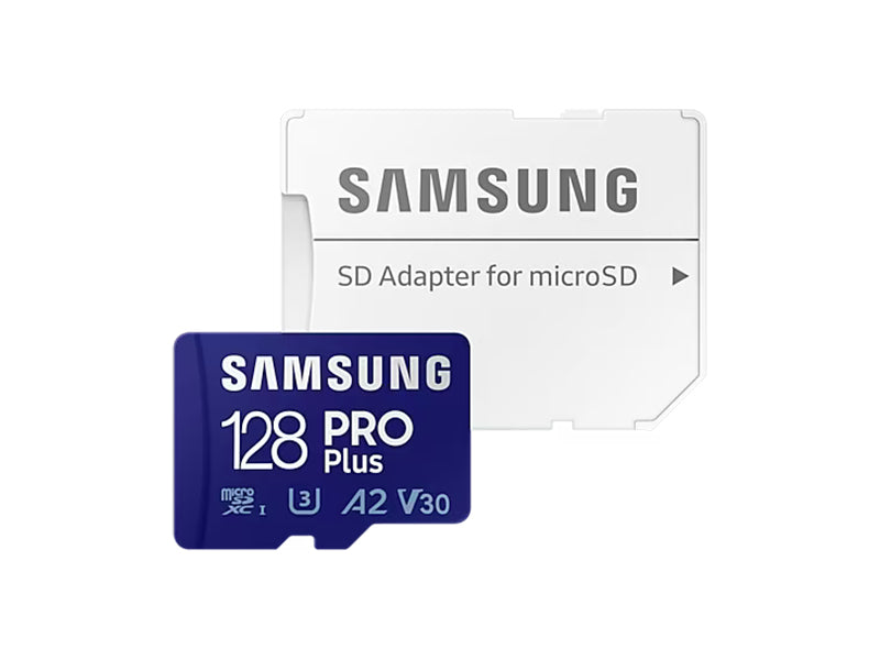 Samsung PRO Plus 128GB MicroSD Card 2023